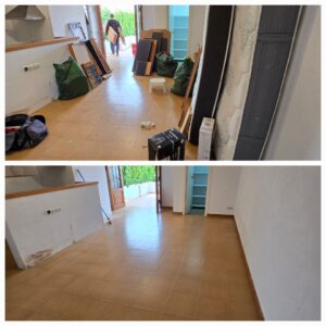 vaciado de casas en calafell